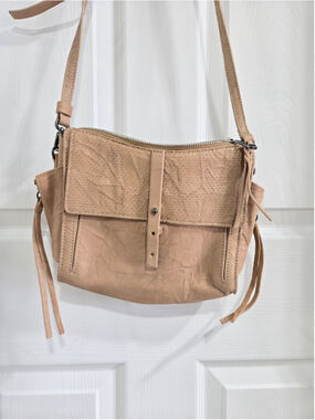 Women's Monserat De Lucca Leather Crossbody Bag, One Size, Beige